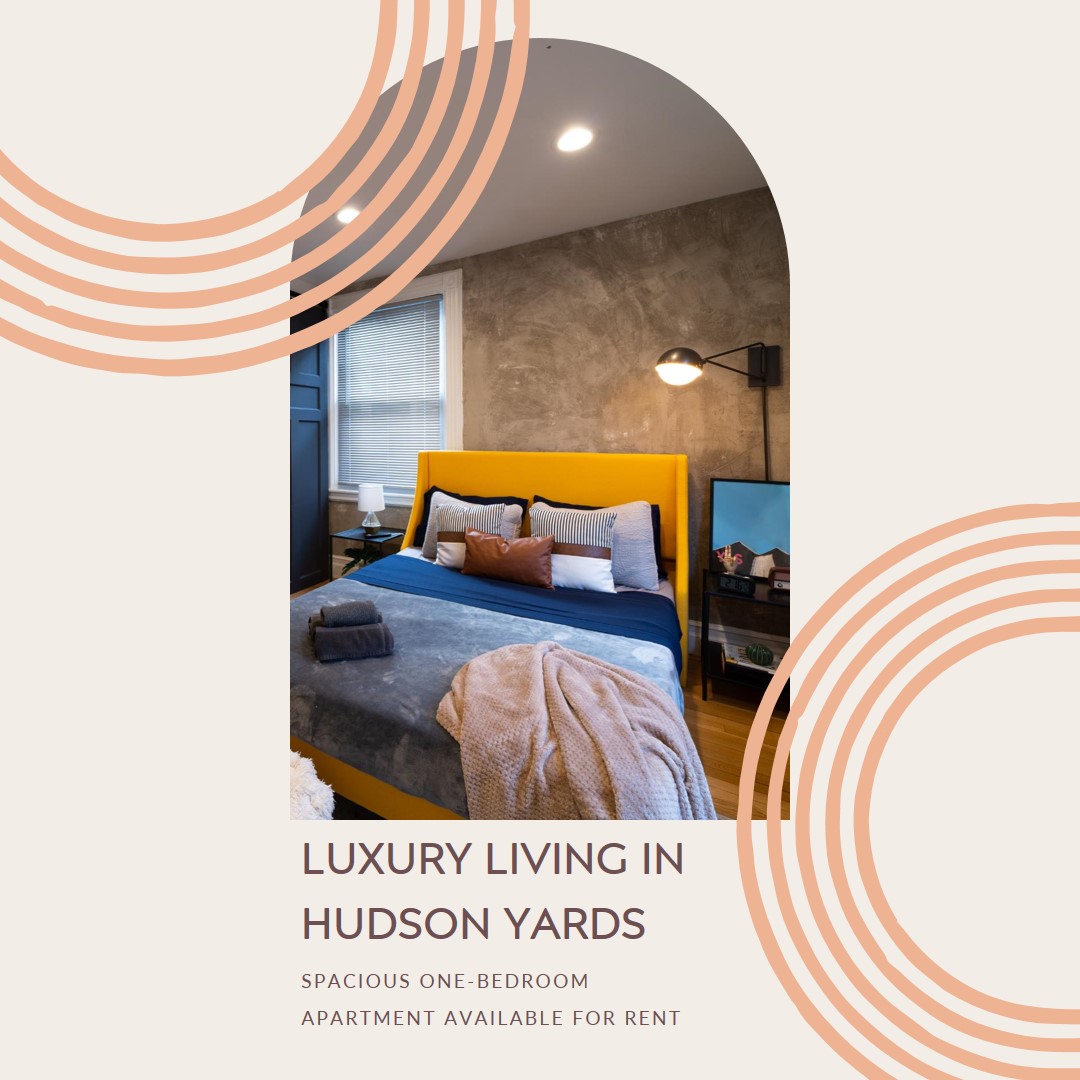 FOR RENT Hudson Yards Discover Your Dream One Bedroom NYC Living